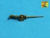 Aber 35 L-223 Set of 2 barrels for Soviet tank 7,62mm DT machine gun (1:35)